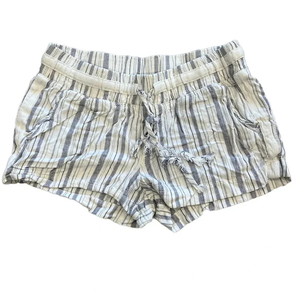 Cloth & Stone Striped Lounge Shorts XS